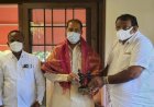 माजी आमदार बबनदादा शिंदे यांची नागेश फाटे यांनी घेतली सदिच्छा भेट
