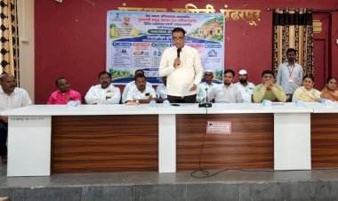 पंढरपूर पंचायत समितीत ‘सेवा संकल्प अभियान’चा शुभारंभ ; कल्याणकारी योजना थेट जनतेच्या दारापर्यंत पोहोचवणार